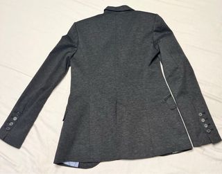 Americana Zara gris entallada