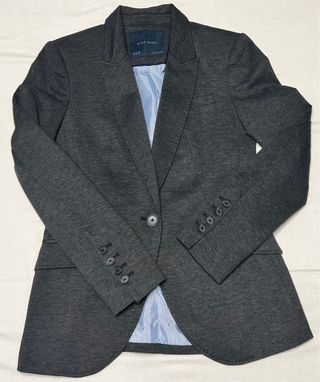 Americana Zara gris entallada