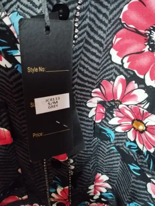 Camisa estampada floral