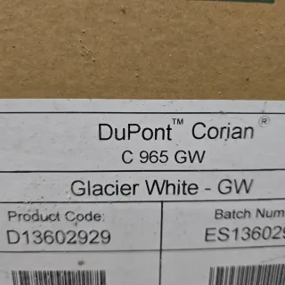 Fregadero Corian Dupont Blanca C 965 GW