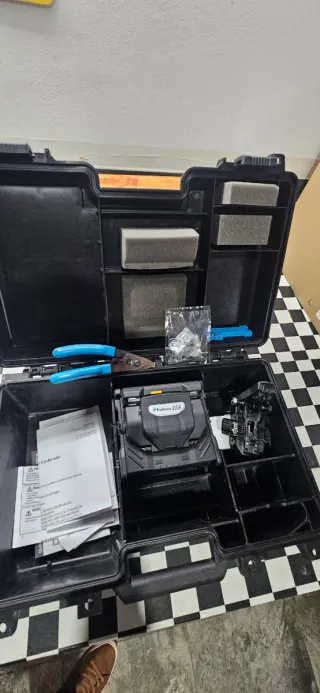 Kit Fusionador Fibra Óptica Fujikura 35 s