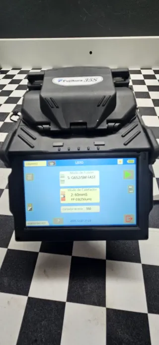 Kit Fusionador Fibra Óptica Fujikura 35 s