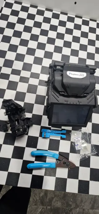 Kit Fusionador Fibra Óptica Fujikura 35 s