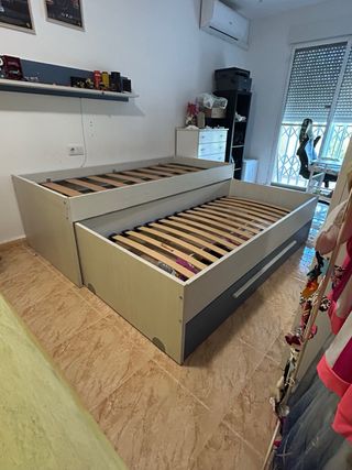 Cama nido con cajón