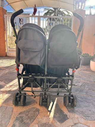 Silla de paseo gemelar Duo