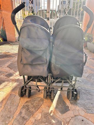 Silla de paseo gemelar Duo