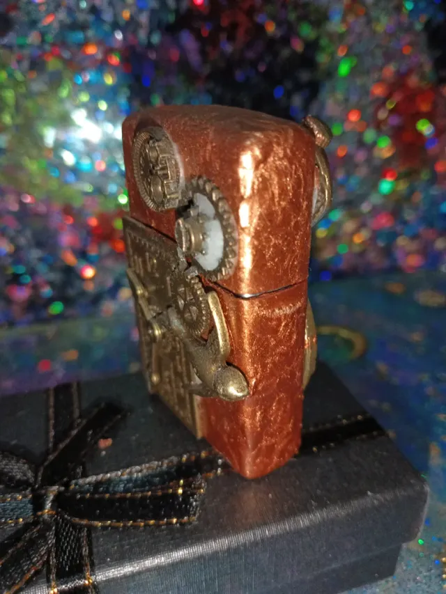Mechero VIP Steampunk Hecho a Mano