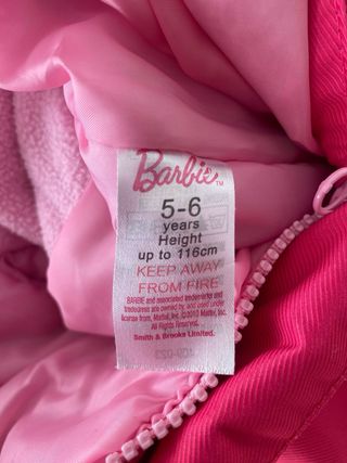 Mono de esquí Barbie 5-6 años