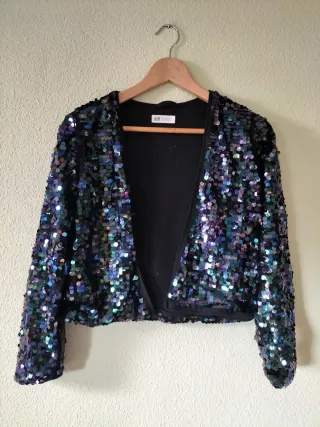 Chaqueta H&M lentejuelas