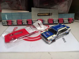 Carrocería y chasis 3d Scalextric Fiat 131