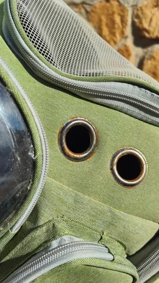 Mochila transportín gato