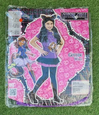 Disfraz Gothik Girls Lobo 5-6 años