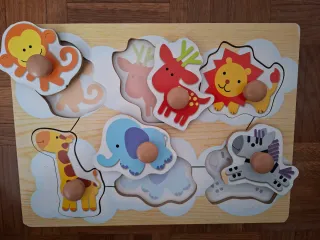 Puzzle de madera Nenittos para peques