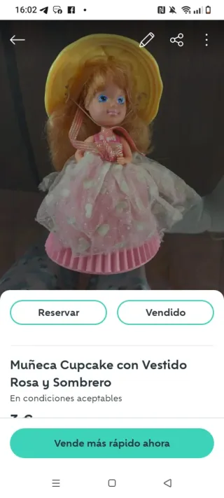 Lote Pinypon Antiguos y muñeca cupcake