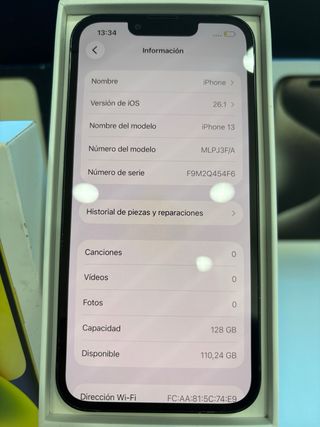 iPhone 14 128GB Nero