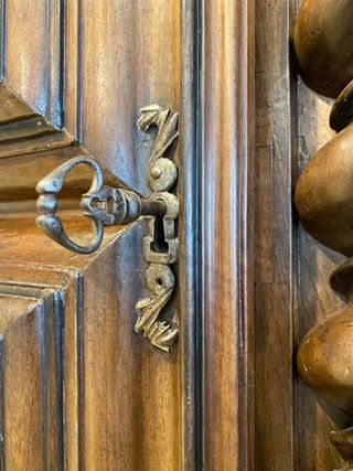 Armario antiguo Barroco Alemán S. XVII Madera