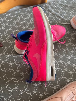 Deportivas Nike Mujer Rosa y Azul