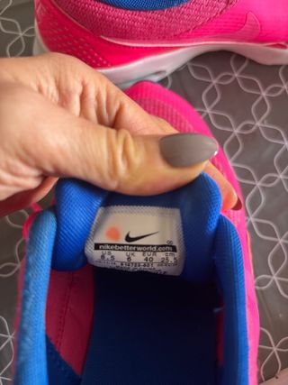 Deportivas Nike Mujer Rosa y Azul