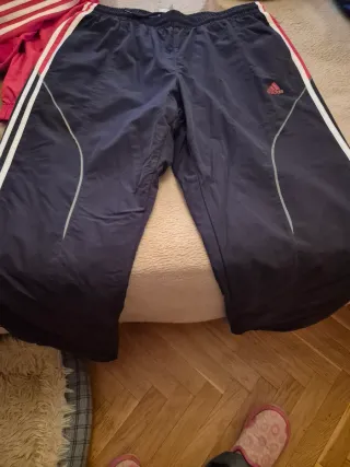 Chándal Adidas Talla XXL Rojo y Negro