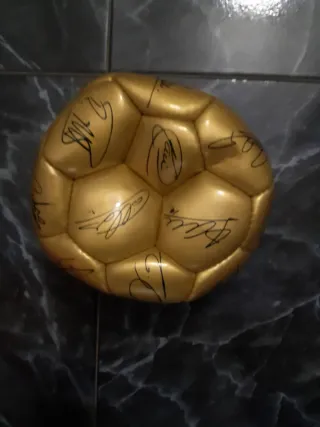Balón de fútbol España 2010 firmado