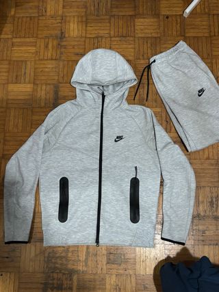 Nike Tech Grigio Felpa Completa
