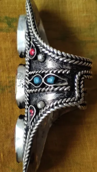 Anillo étnico boho