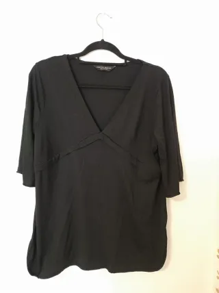 Camiseta Dorothy Perkins Negra Talla 46