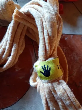 Collane in feltro di lana fatte a mano