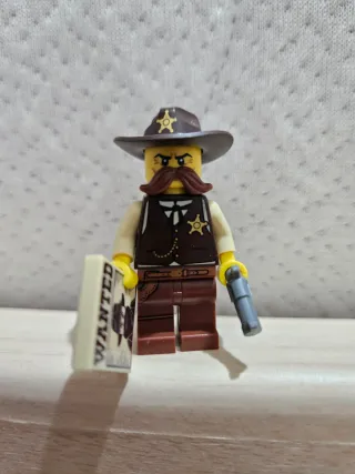 Lego Sheriff Minifigura Oeste