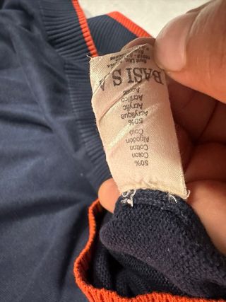 Jersey de punto Lacoste vintage oversize 2XL