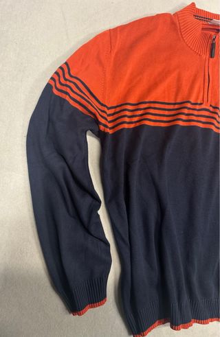 Jersey de punto Lacoste vintage oversize 2XL