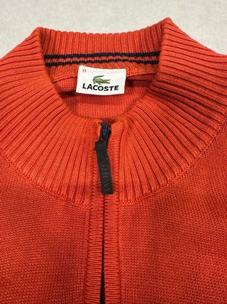 Jersey de punto Lacoste vintage oversize 2XL