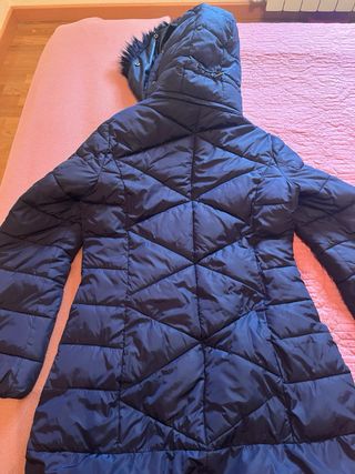 Abrigo acolchado Divine azul