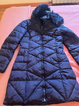 Abrigo acolchado Divine azul