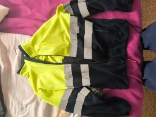 Sudadera de trabajo bicolor