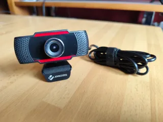 Webcam Joyaccess 1080p Negra y Roja