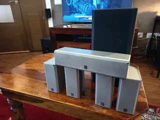 Altavoces Yamaha y Subwoofer