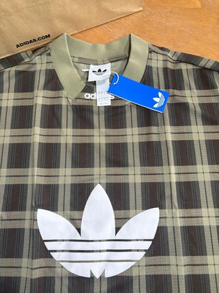 Maglietta Adidas a quadri