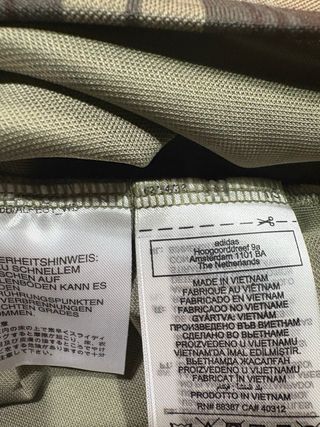 Maglietta Adidas a quadri