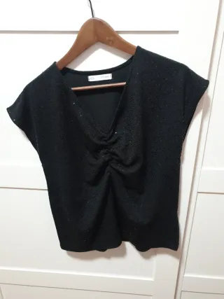 Blusa Sfera negra talla S