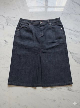 Gonna KRIZIA Denim Blu Scuro