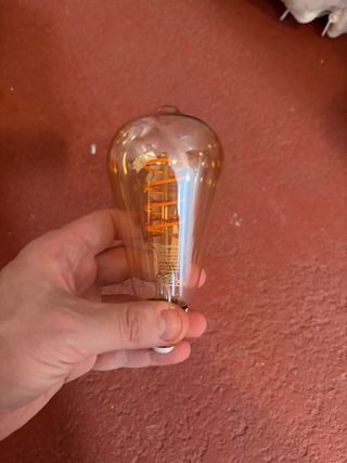 Bombilla Edison Vintage Filamento Espiral