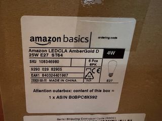 Bombilla Edison Vintage Filamento Espiral