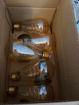 Bombilla Edison Vintage Filamento Espiral