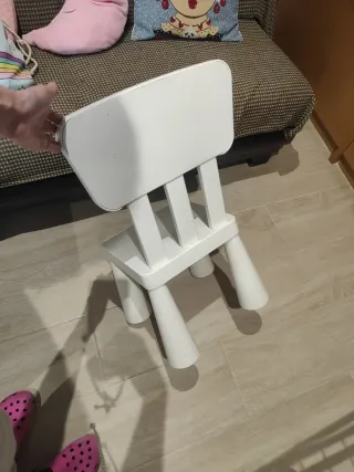 Mesa y silla infantil
