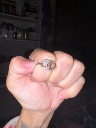 Anillo Pandora Doble Aro