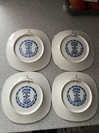 4 Piatti Rorstrand Gunnar Nylund Svezia