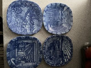 4 Piatti Rorstrand Gunnar Nylund Svezia