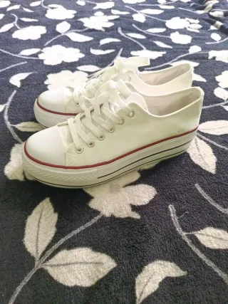 Zapatillas Converse Blancas Plataforma