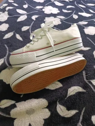 Zapatillas Converse Blancas Plataforma